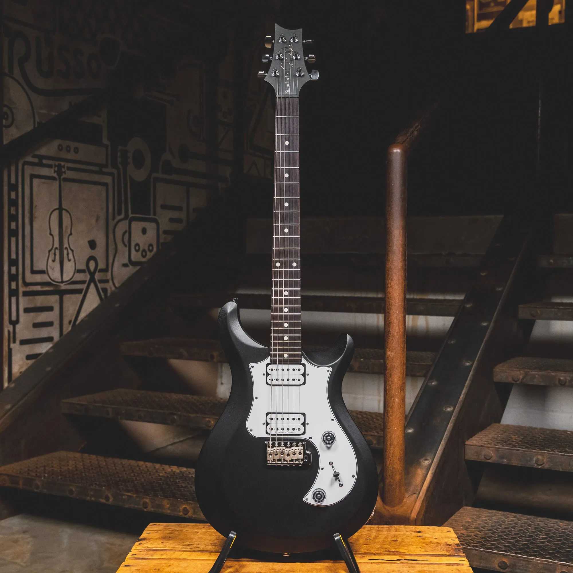 2023 PRS S2 Standard 24 Electric Guitar, Black w/OGB - Used