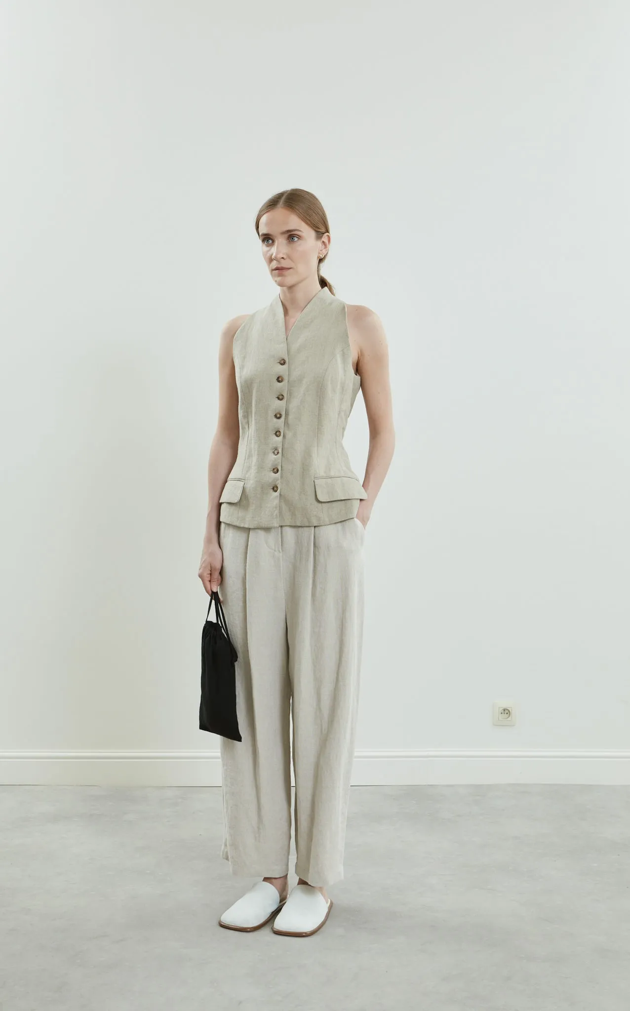 AKARI Gillet - Beige