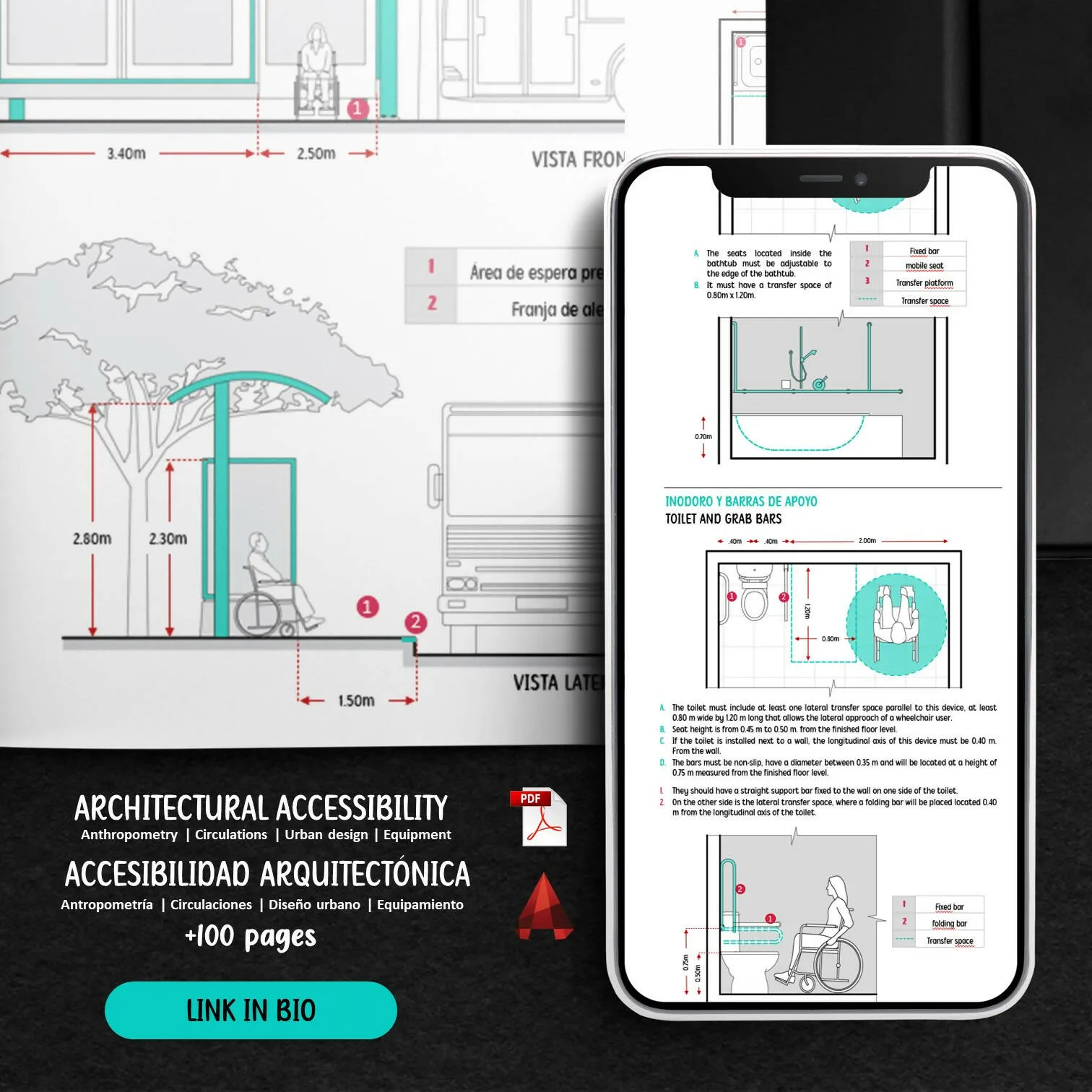 Arquigraphi- Guide of Architecture Universal Accessible | Guía de Arquitectura Accesible Universal