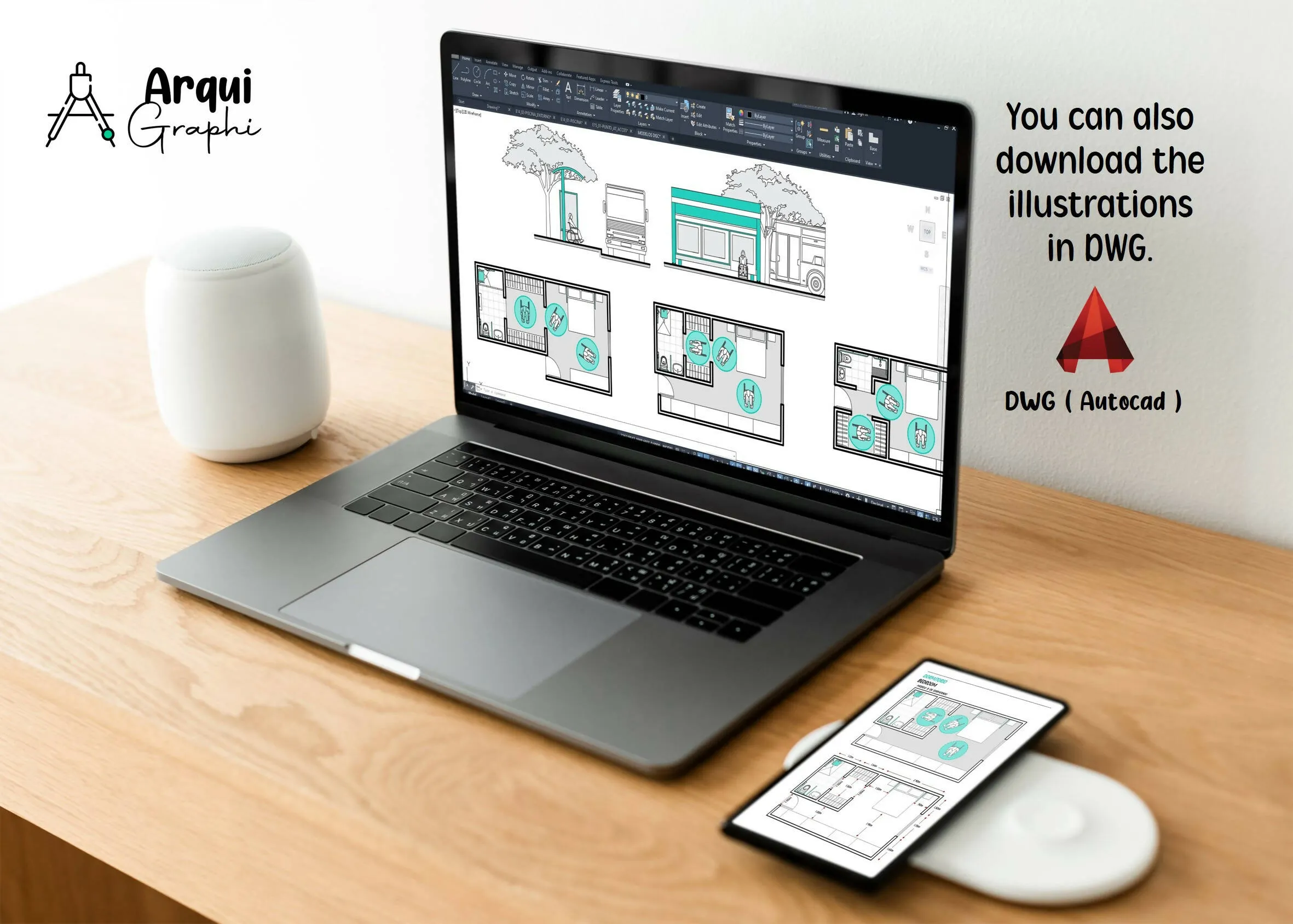 Arquigraphi- Guide of Architecture Universal Accessible | Guía de Arquitectura Accesible Universal