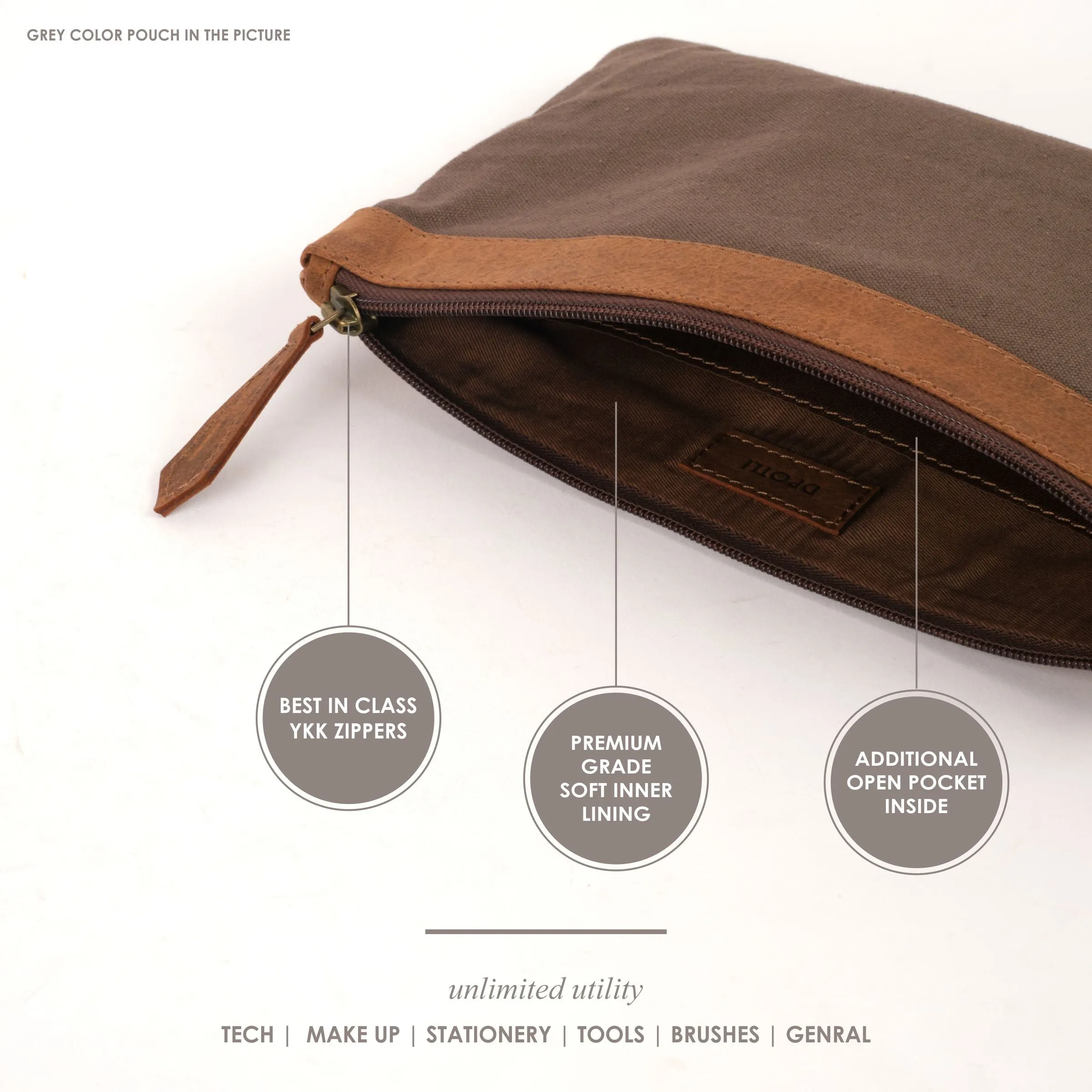 Canvas Utility Pouch