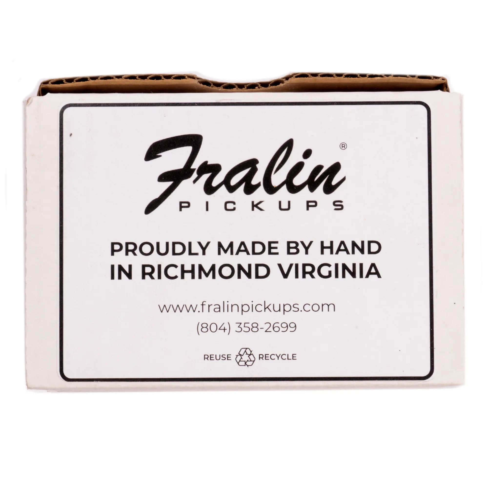 Fralin Vintage Hot Single Coil Strat Electric Guitar Pickup Set, Parchment, Stock Stagger