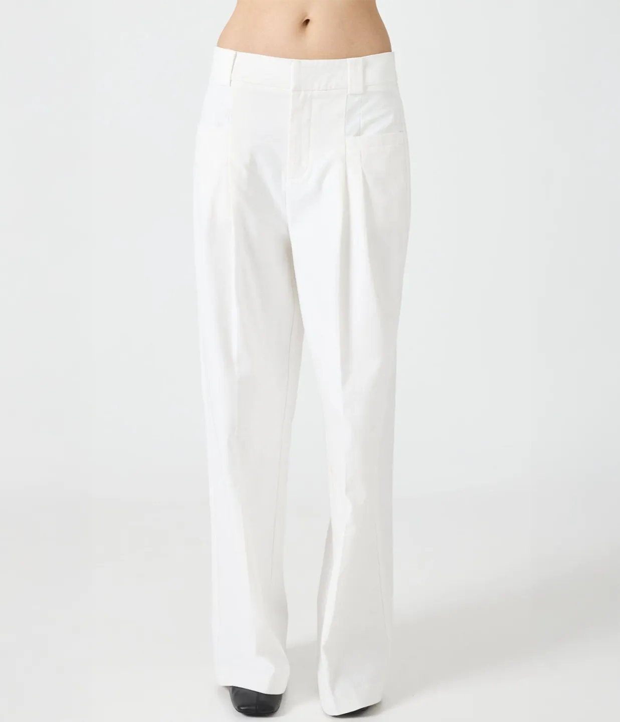 Fusion Tailored Pant in Off White