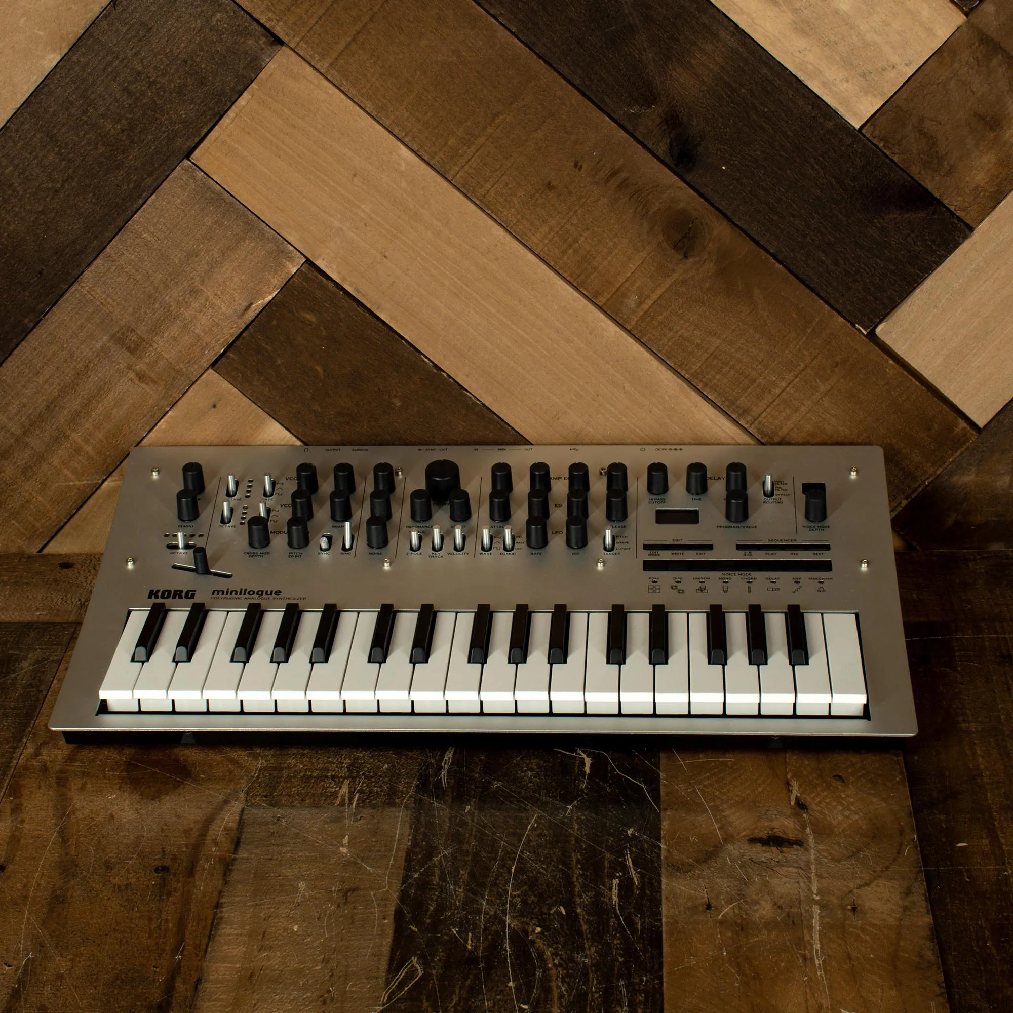 Korg Minilogue 4 Voice Analog Polyphonic Synthesizer - Used
