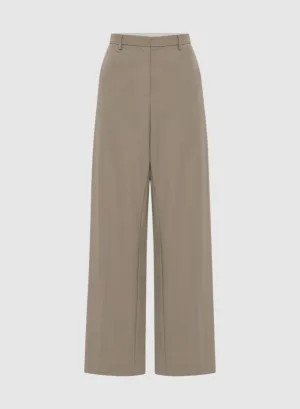 Matteau Relaxed Tailored Trouser in Taupe