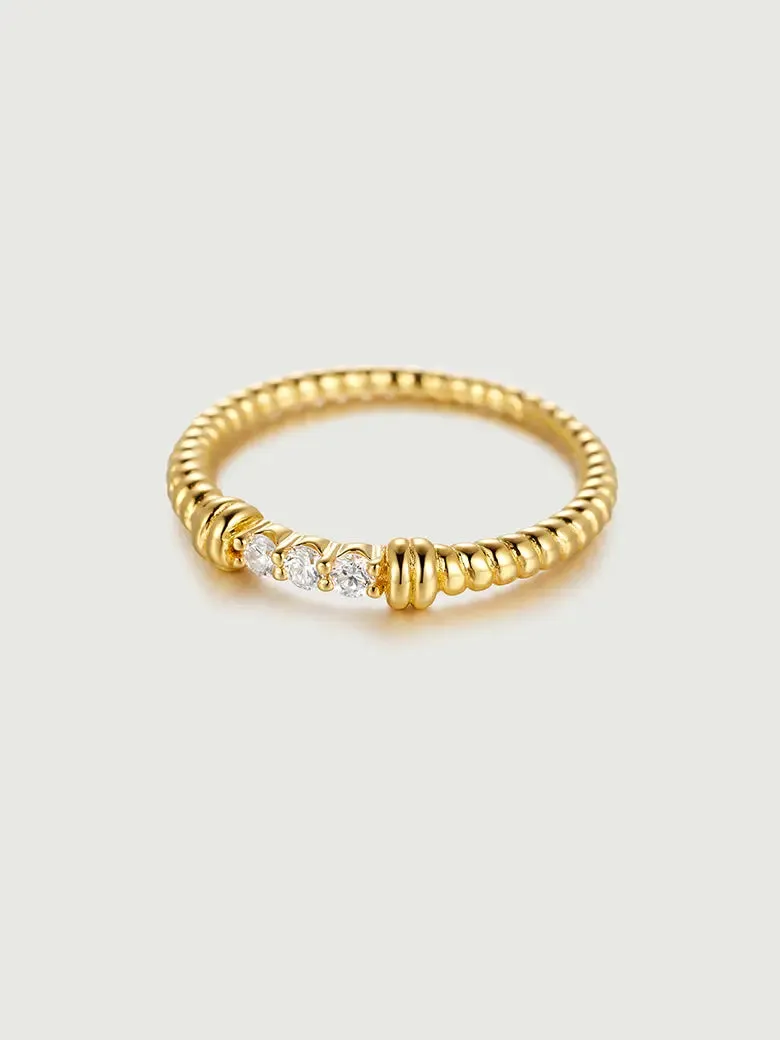 OBY Twist Diamond Ring