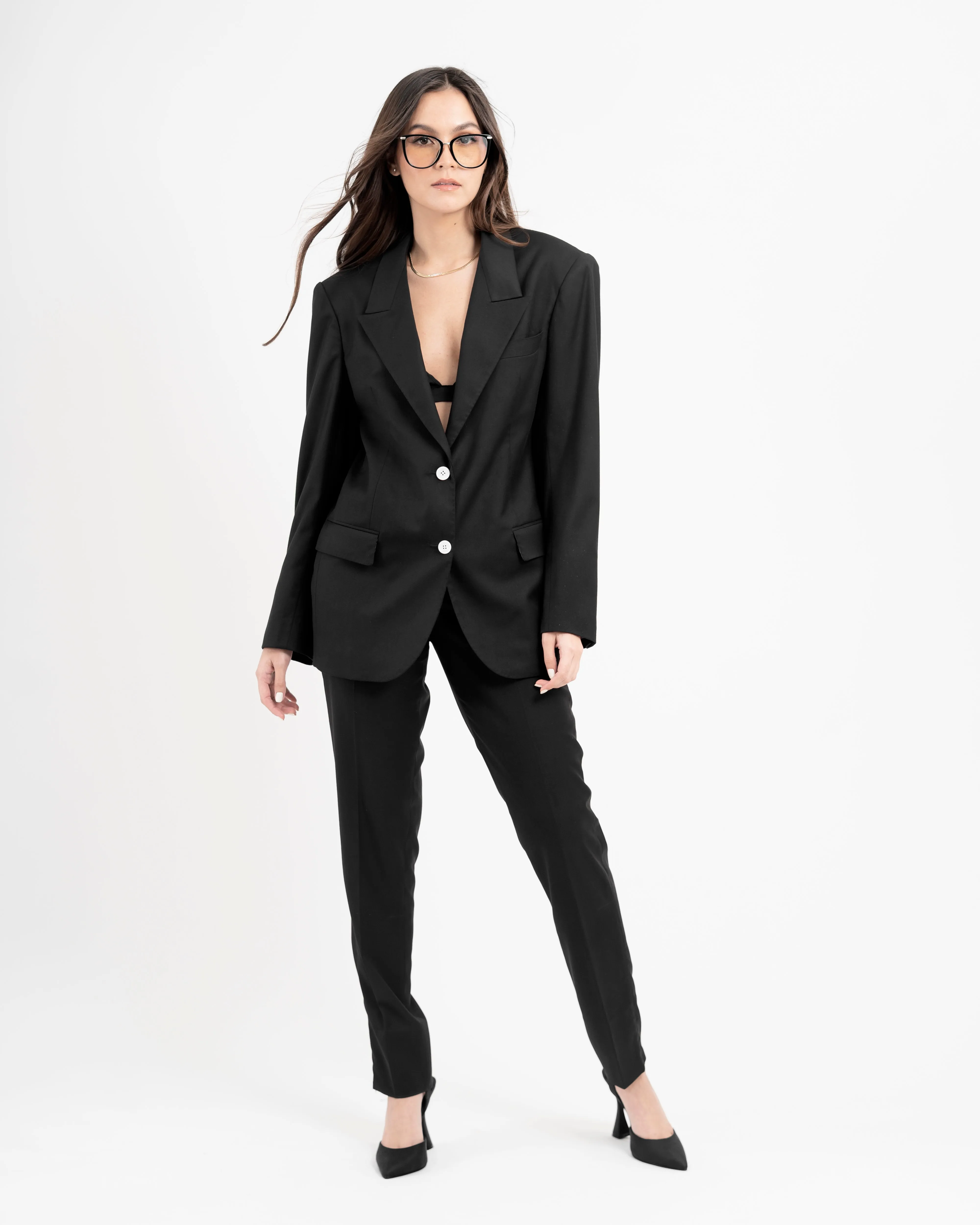 Tailored Oversized Blazer (Iris)