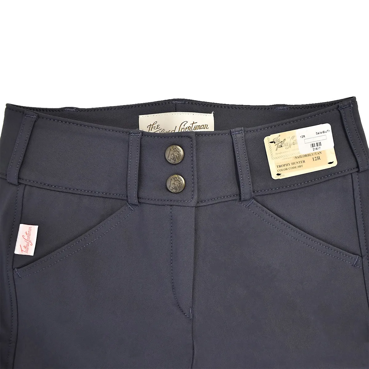 Tailored Sportsman Girls Front Zip Trophy Hunter Breeches