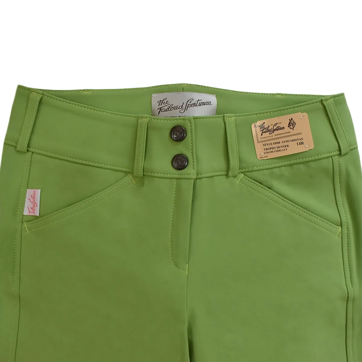 Tailored Sportsman Girls Front Zip Trophy Hunter Breeches