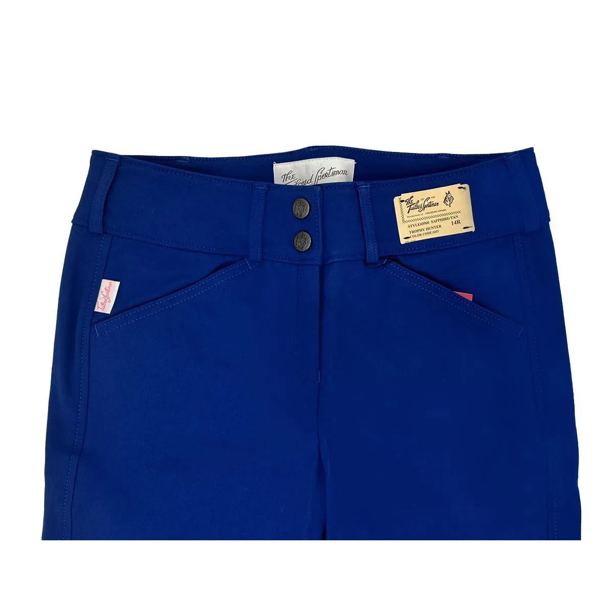 Tailored Sportsman Girls Front Zip Trophy Hunter Breeches
