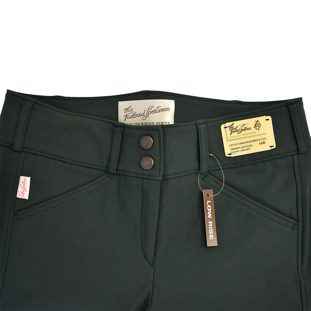 Tailored Sportsman Girls Front Zip Trophy Hunter Breeches