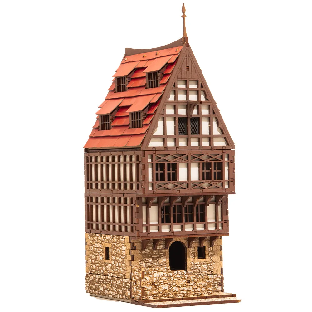 Town House Bundle - 28mm Scale Model Kit - Model Building - 3D Puzzle - Tabletop Gaming