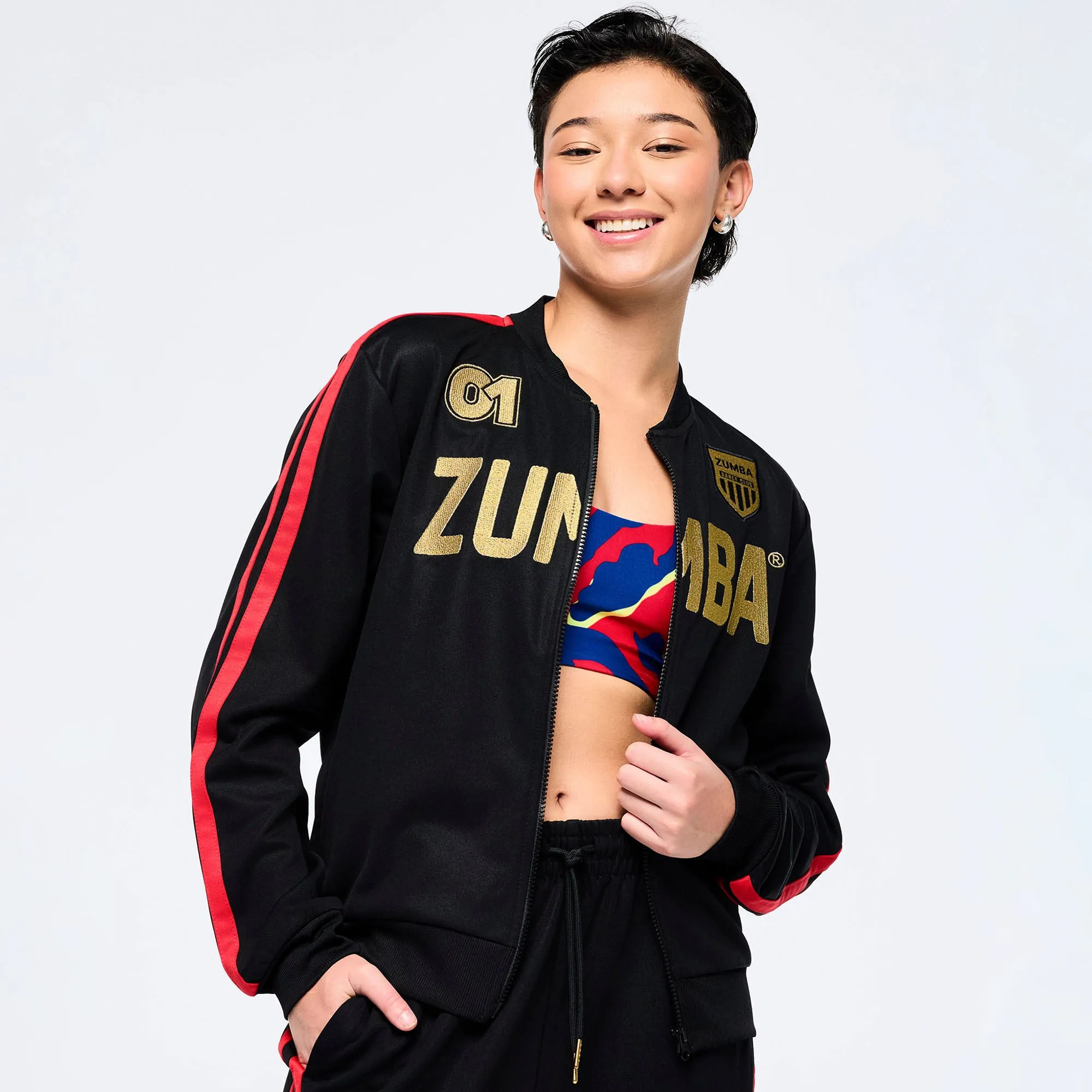 Victory Track Jacket - Black