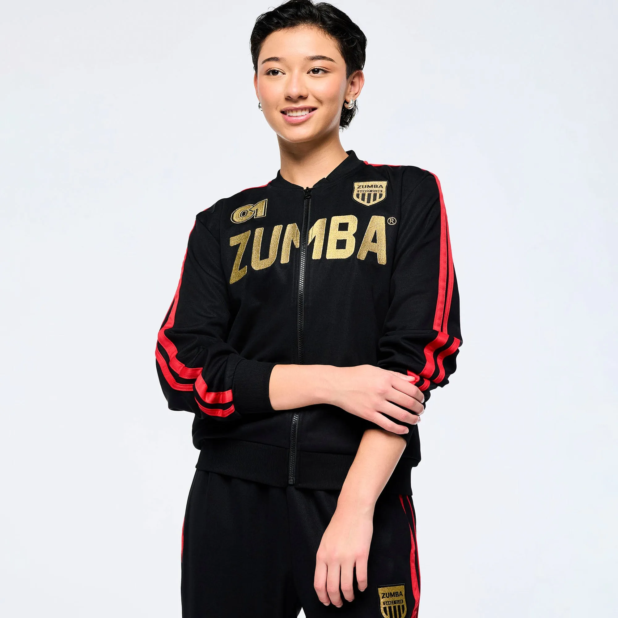 Victory Track Jacket - Black