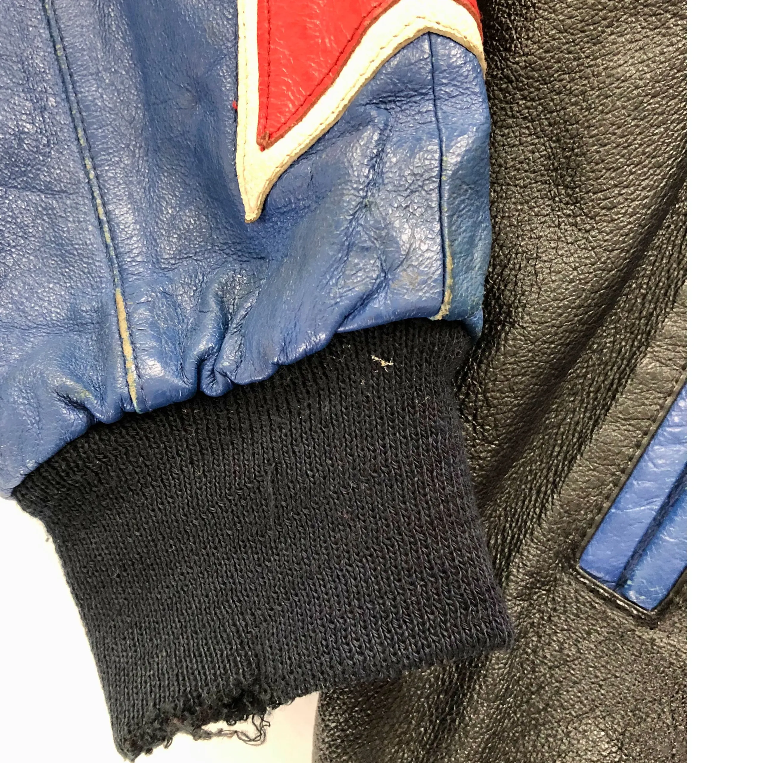 Vintage 90's Disney Mickey and friends leather jacket. Large